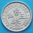 Монета Гонконга 5 центов 1900 год. Королева Виктория.