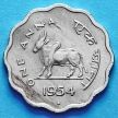 Монета Индии 1 анна 1954 год.