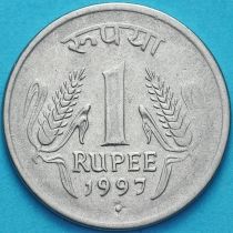 Индия 1 рупия 1997 год.