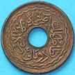 Монета Индия 2 пая 1947 год, АН 1366, княжество Хайдарабад.