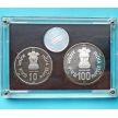 Индия набор монет 1981 год. Серебро. Proof. RRR