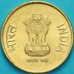Монета Индия 5 рупий 2016 год. Мумбаи