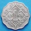 Монета Индии 1 анна 1918-1936 год. 