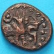 Монета Индия 1 касу 1228-1278 год, штат Тинневелли