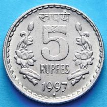 Индия 5 рупий 1992-2004 год.