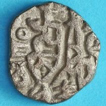 Индия 1 джитал 1169-1179 год, Династия Чаухан. Саманта Дева. Серебро. №2