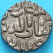 Монета Индия 1 джитал 1320-1325 (AD 1902-1907) год, Делийский султанат. Серебро. №1