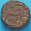 Монета Империя Великих Моголов 1 дам 1556–1605 год. Акбар. №1