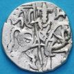 Монета Индия, Шахи Кабула 1 джитал 750–900 год. Спалапати Дэва. Серебро. №4