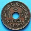 Монета Индии 1 пайало 1946 VS 2003, княжество Кач