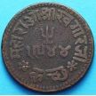 Монета Индии 3 докдо 1944, княжество Кач