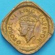 Монета Британская Индия 1/2 анны 1943 год.