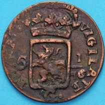 Индия Нидерландская (Батавия) 1 дуит 1805 год. Оверэйссел. Индия Нидерландская (Батавия) 1 дуит 1805 год. Оверэйссел.