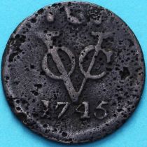 Нидерландская Восточная Индия 1 дуит 1745 год. Западная Фрисландия