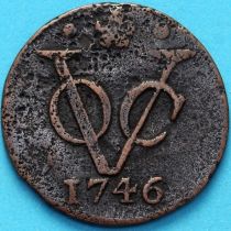 Нидерландская Восточная Индия 1 дуит 1746 год. Голландия