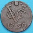 Монета Нидерландская Восточная Индия 1 дуит 1790 год.