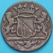 Монета Нидерландская Восточная Индия 1 дуит 1790 год.
