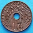 Монета Нидерландской Индии 1 цент 1945 год. S.