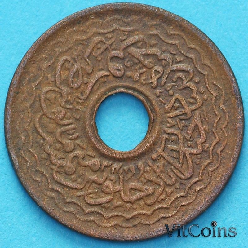 Монета Индия 2 пая 1944 год, АН1363/34 , княжество Хайдарабад. Монета Индия 2 пая 1944 год, АН1363/34 , княжество Хайдарабад.