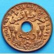Монета Нидерландской Индии 1 цент 1945 год. Р.