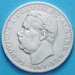 Монета Индия Португальская 1 рупия 1882 год. Серебро