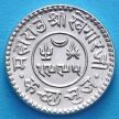 Монета Индия, княжество Кач, 1 кори 1939 год. VS1995. Серебро.