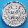 Монета Индия, княжество Кач, 1 кори 1939 год. VS1995. Серебро.