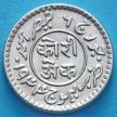 Монета Индия, княжество Кач, 1 кори 1944 год. VS2000. Серебро.