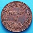 Монета Индии 2 пайса 1944 год, VS1887, княжество Барода.