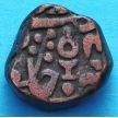 Монета Индии 1 пайс АН1211, AD1796, княжество Датиа №1