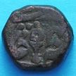 Монета Индии 1 пайс АН1211, AD1796, княжество Датиа №2