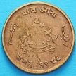 Монета Индии 1/4 анны 1929 год, княжество Гвалиор.