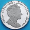 Монета Британская территория в Индийском океане 1 роял 2021 год. Парусник Катти Сарк