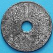 Монета Индокитай Французский 1 сантим 1941 год.