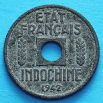 Индокитай Французский 1/4 сантима 1942 год.