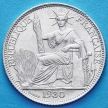 Монета Индокитай Французский 20 сантимов 1930 год. Серебро.