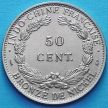 Монета Индокитай Французский 50 сантимов 1946 год.