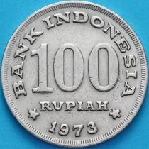Индонезия 100 рупий 1973 год. 