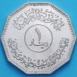 Монета Ирак 1 динар 1982 год. Вавилонская башня. aUNC
