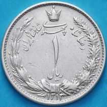 Иран 1 риал 1934 год. Серебро