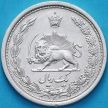 Монета Иран 1 риал 1934 год. Серебро
