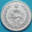 Монета Ирана 5 риалов 1933 год. Серебро.