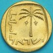 Монета Израиль 10 агорот 1974 год.