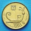 Монета Израиля 1 агора 1990 год. Ханука.