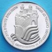 Монета Израиля 25 лир 1977 год. 29 лет независимости. Серебро.