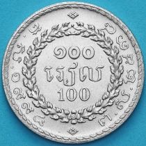Камбоджа 100 риелей 1994 год. 
