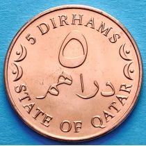 Катар 5 дирхам 2012 год.
