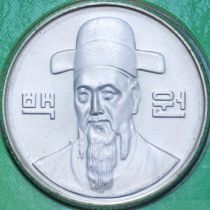 Южная Корея 100 вон 2001 год. BU