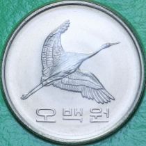 Южная Корея 500 вон 2001 год. BU
