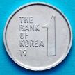 Монета Южной Кореи 1 вон 1970 год.